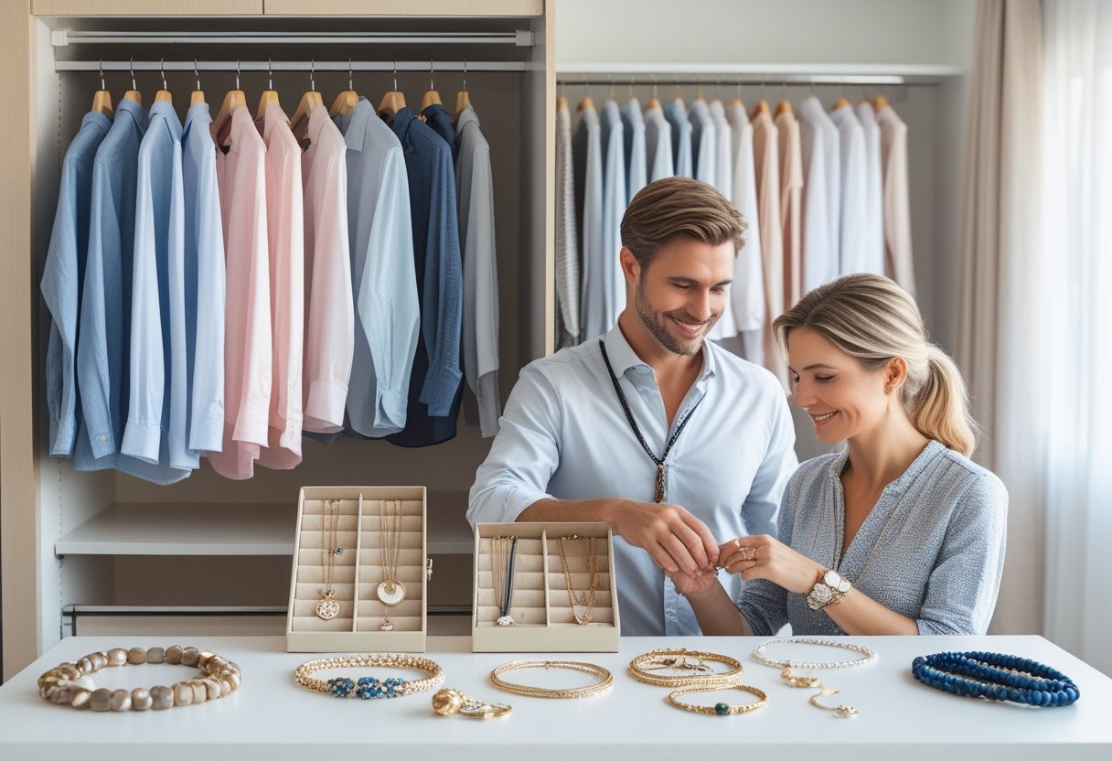Saadan organiserer du baade skjorter og smykker nemt derhjemme